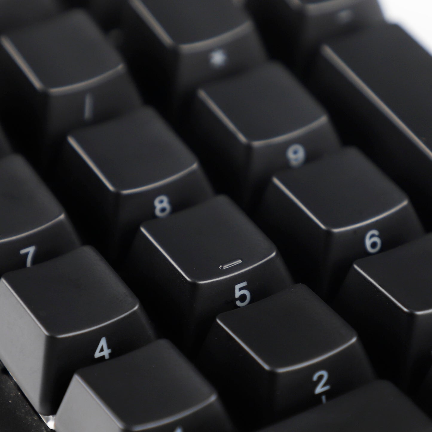 YMDK Black Red Sild-lit 136 Keycaps(ABS UV Coated OEM Profile 1.2mm/108 104 96 87 61 68 NJ80 GMMK84 KBD75 KBD67 XD64 GK64 Using)