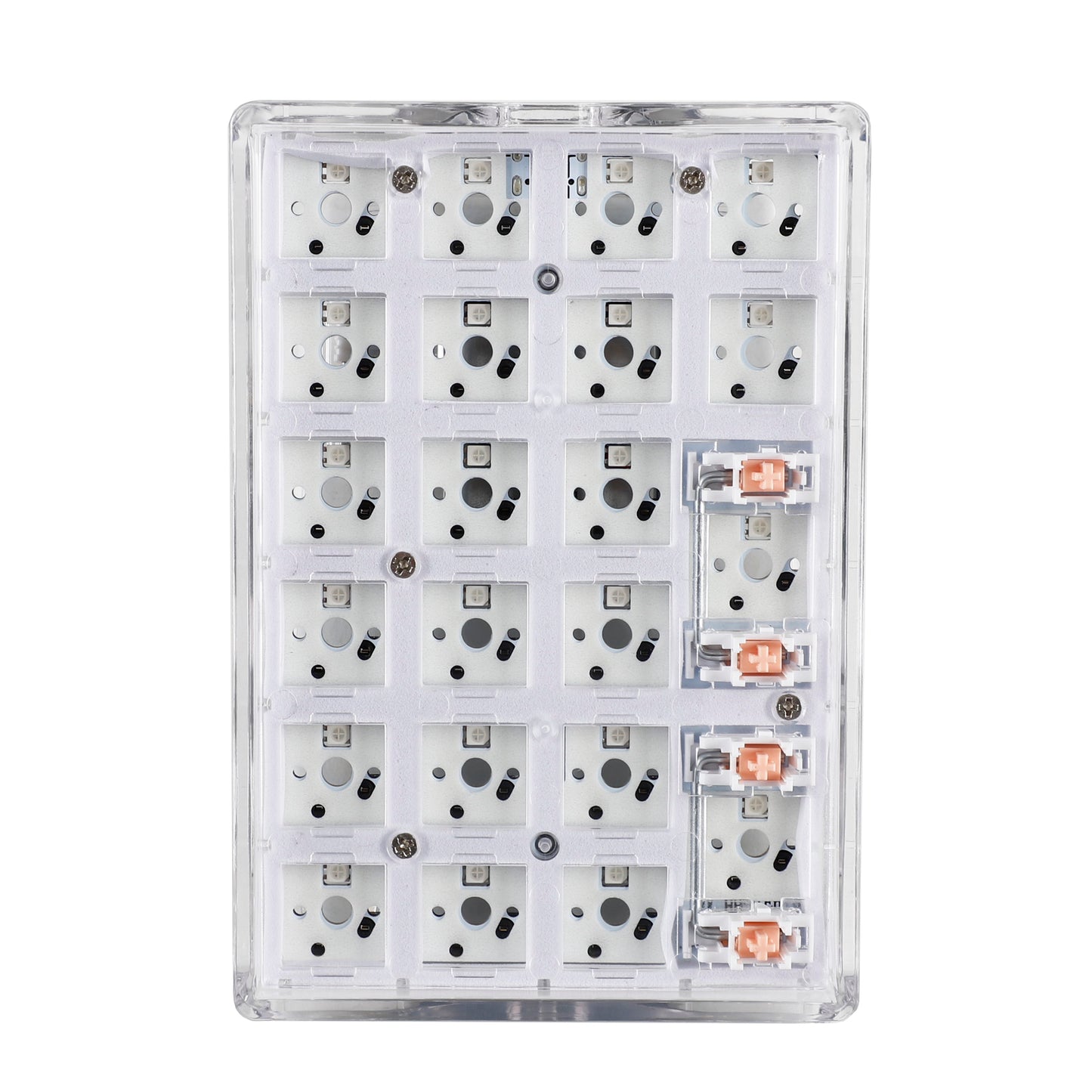 K22 Triple Mode 22 keys Hot Swap Numpad(Wired&Bluetooth&2.4G Wireless PC Case)