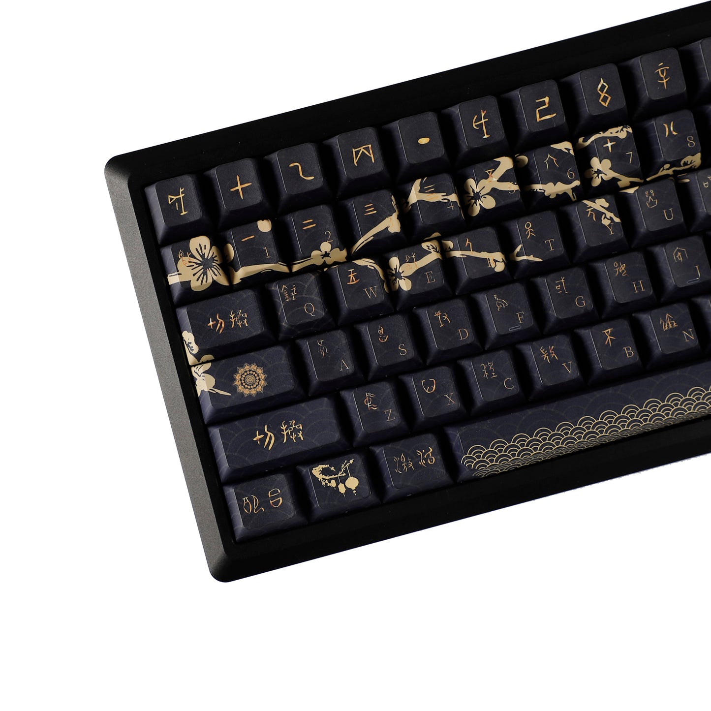 YMDK Dawn of the Other Shore Theme Keycaps Full Set 128 Keys PBT Dye Sub Cherry Profile Keycap for MX Mechanical Keyboard