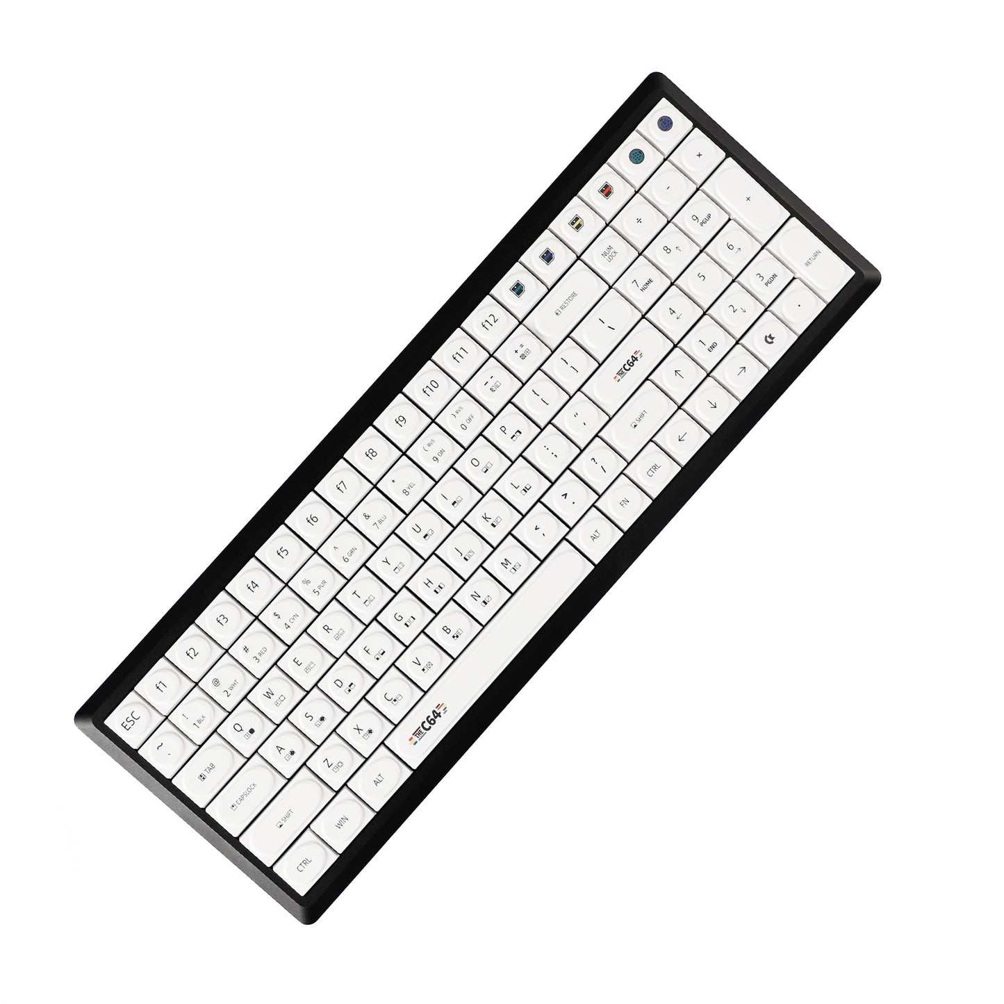 YMDK Bricks Full Set 138 keys Keycaps Classic Blocks Theme Color UV Print Frosted Low Profile Keycap for Mechanical Keyboard 104 87 84 68 61