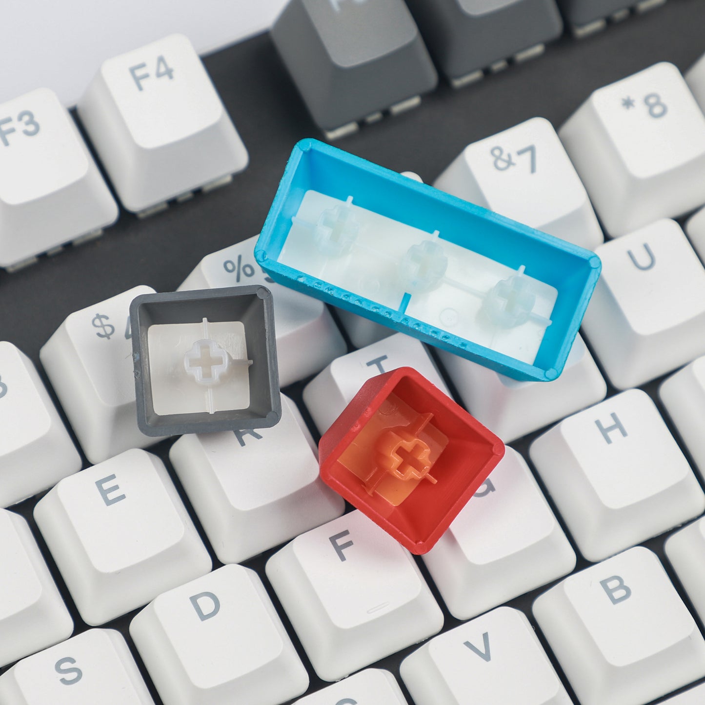 YMDK Custom Theme Backlit 122 Keycaps(Double Shot OEM Profile)