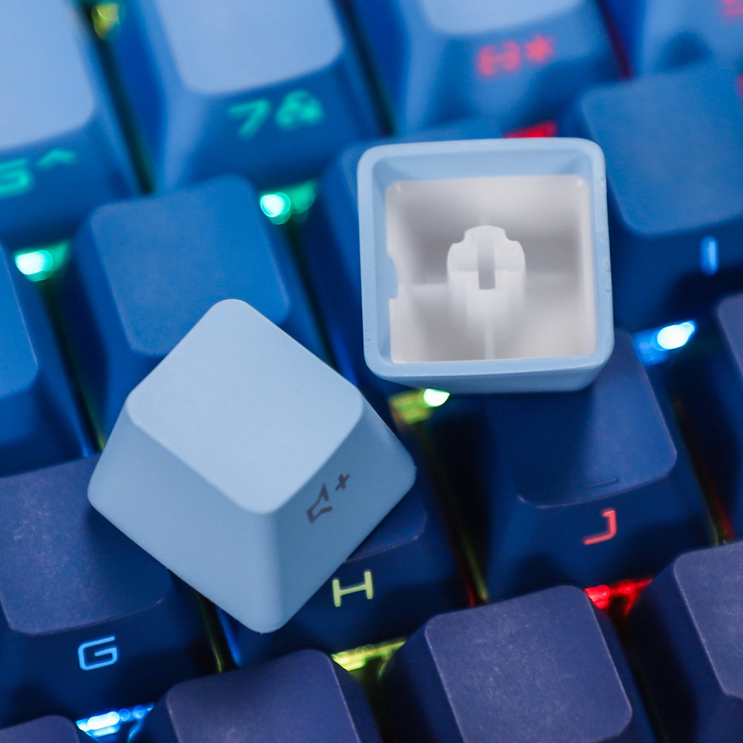 YMDK Moonrise Sidelit 134 Keycaps(Double Shot OEM Profile/108 TKL 61 65% NJ80 NCR80 84 96 Using)