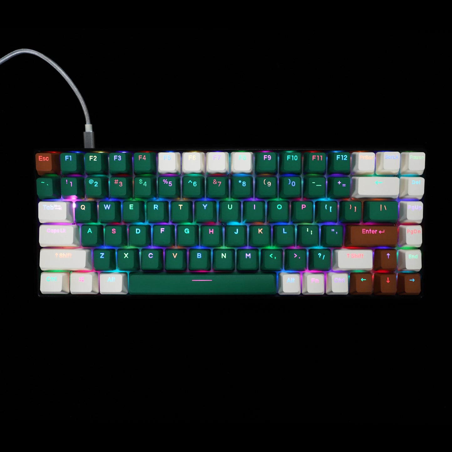 YMDK Marmoreal Backlit 122 Keycaps(Double Shot OEM Profile/104 87 84 68 Using)