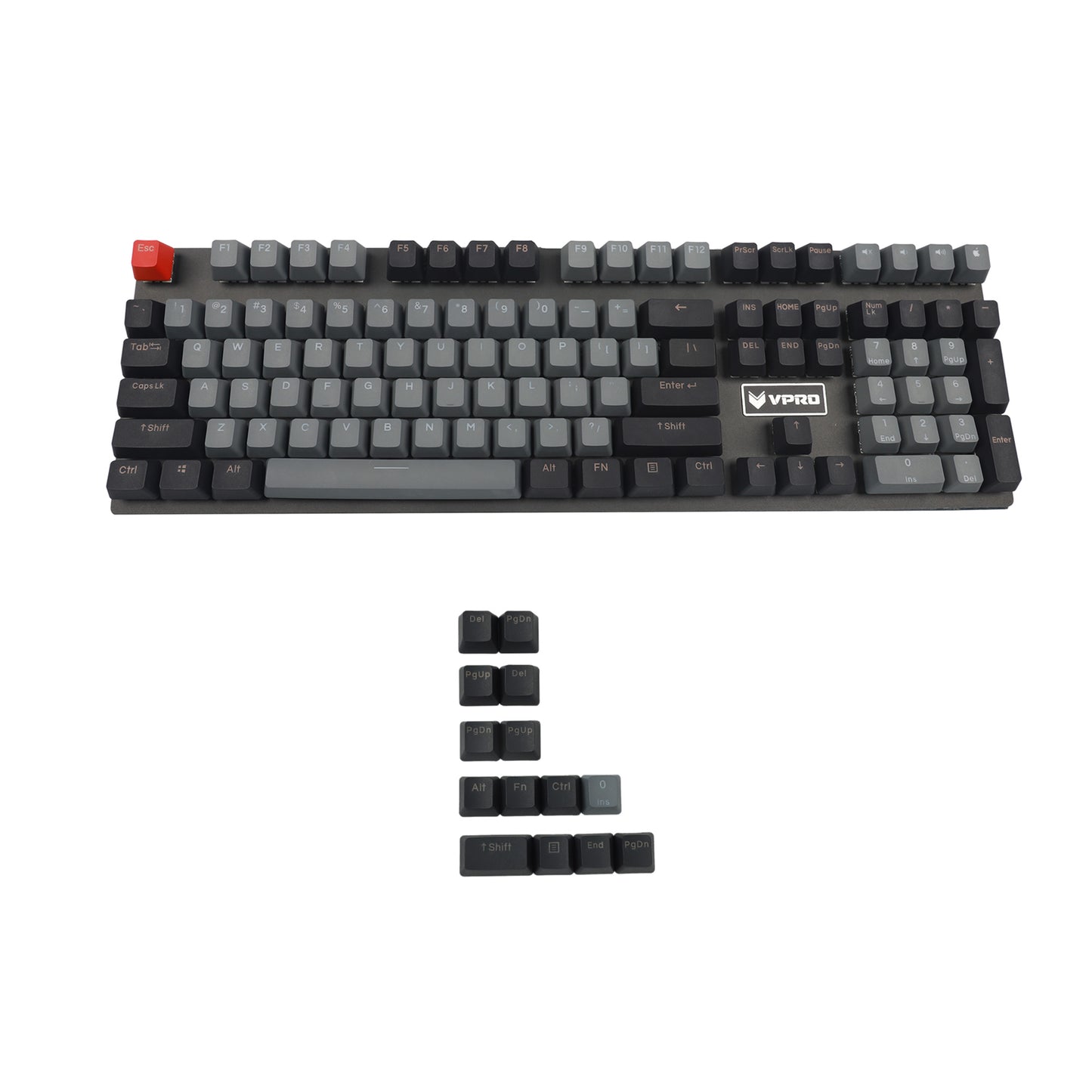 Wholesale Keycaps——YMDK OEM Profile 122 Top Backlit Keycap(20 pcs)