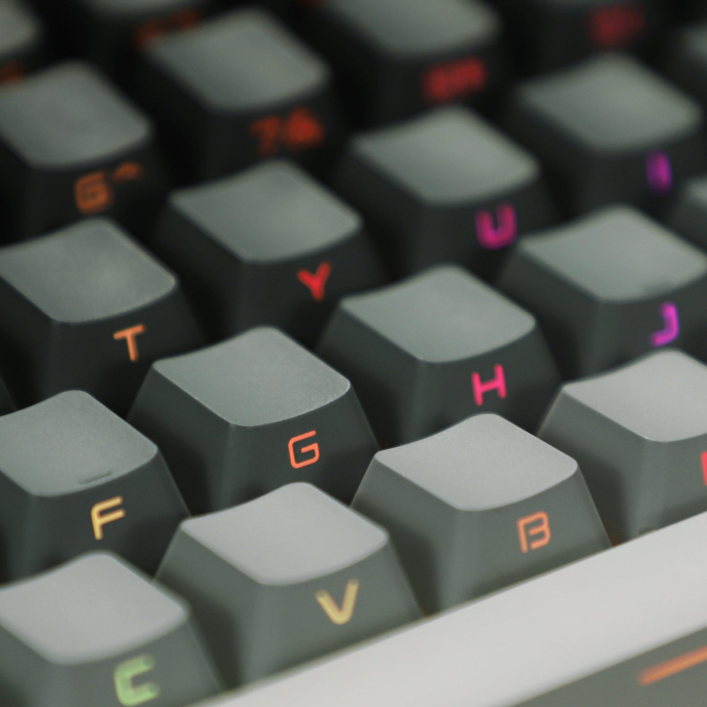 YMDK 134 Polar Sidelit Keycaps(Double Shot OEM Profile/108 TKL 61 65% NJ80 NCR80 84 96 Using)