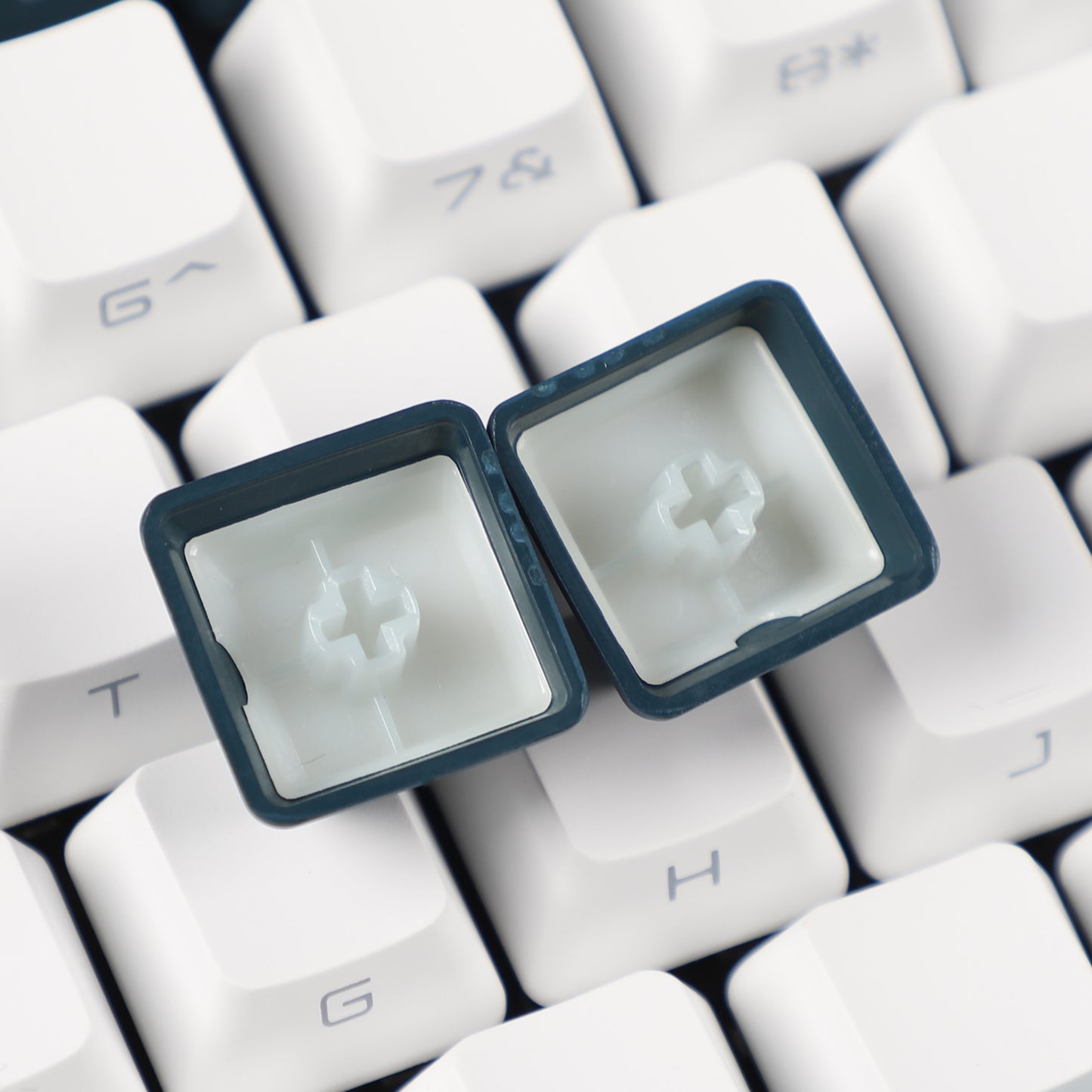 YMDK Botanical Sidelit 134 Keycaps(Double Shot OEM Profile/104 96 87 84 68 Using)