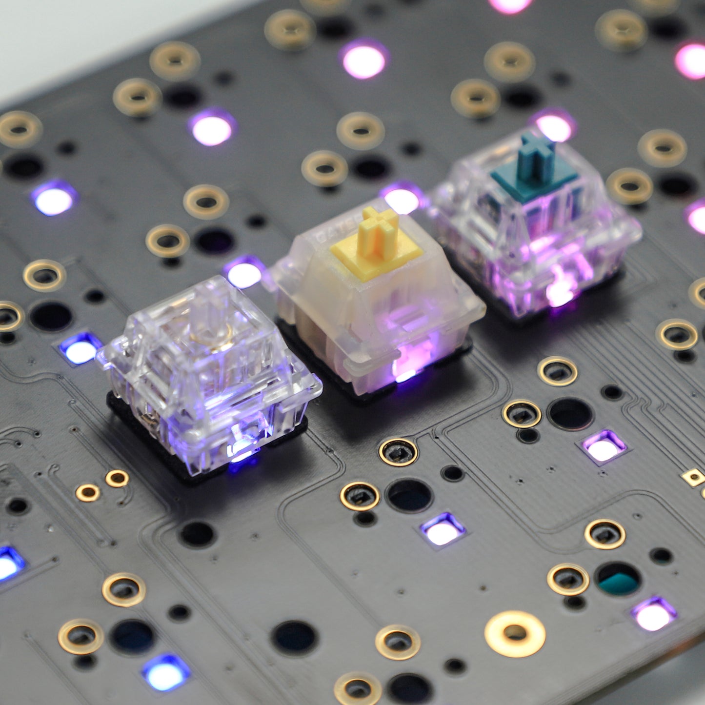 Switch Pads 120-Pack Switch Buffer Foam(PE EVA Poron/Hotswap And soldering PCB Using)