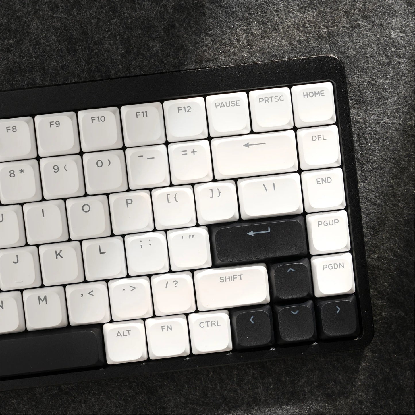 YMDK Ultra-slim Low Profile Keycaps 127 Keys Dye-Sub JWA Profile Backlit Shine Through Keycap for nuphy keychron 61/68/87/98/104/108 MX Ultra-Slim Keyboard