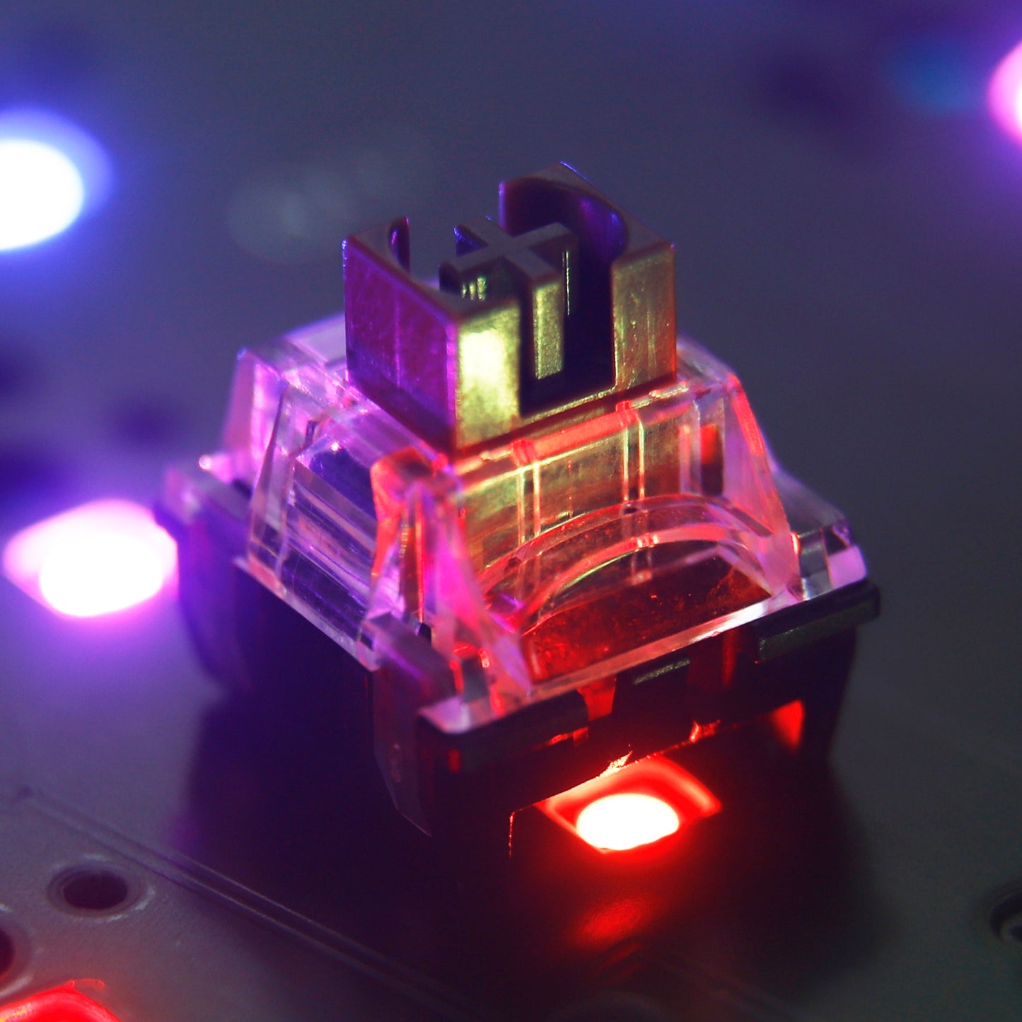 TTC Silent Brown V2 Mute Switches(3 Pin RGB SMD 45g Tactile)