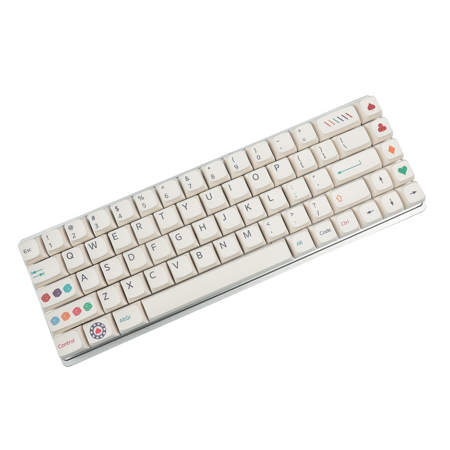 YMDK LasVegas Poker 141 Keycaps(Dye Sub ZDA Profile PBT 1.55mm Thickness)