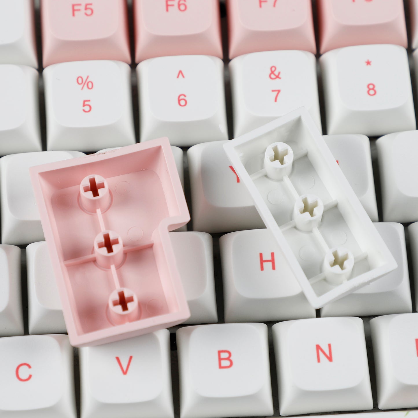 YMDK Blossom Theme 132 Keycaps (Dye Sub ZDA Profile 1.55m)