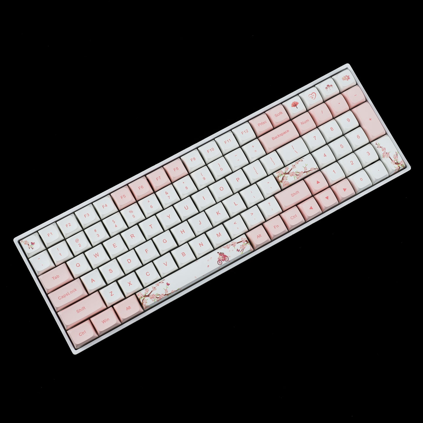 YMDK Blossom Theme 132 Keycaps (Dye Sub ZDA Profile 1.55m)