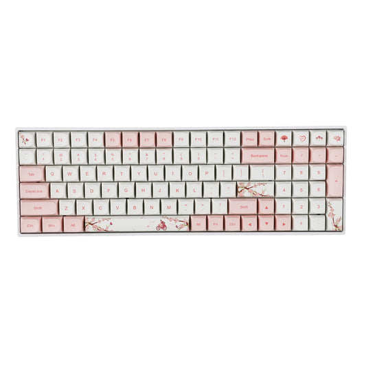 YMDK Blossom Theme 132 Keycaps (Dye Sub ZDA Profile 1.55m)