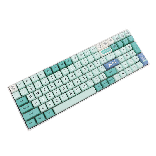 YMDK Iceberg 146 Keycaps(Dye Sub MDA Profile 1.55mm)