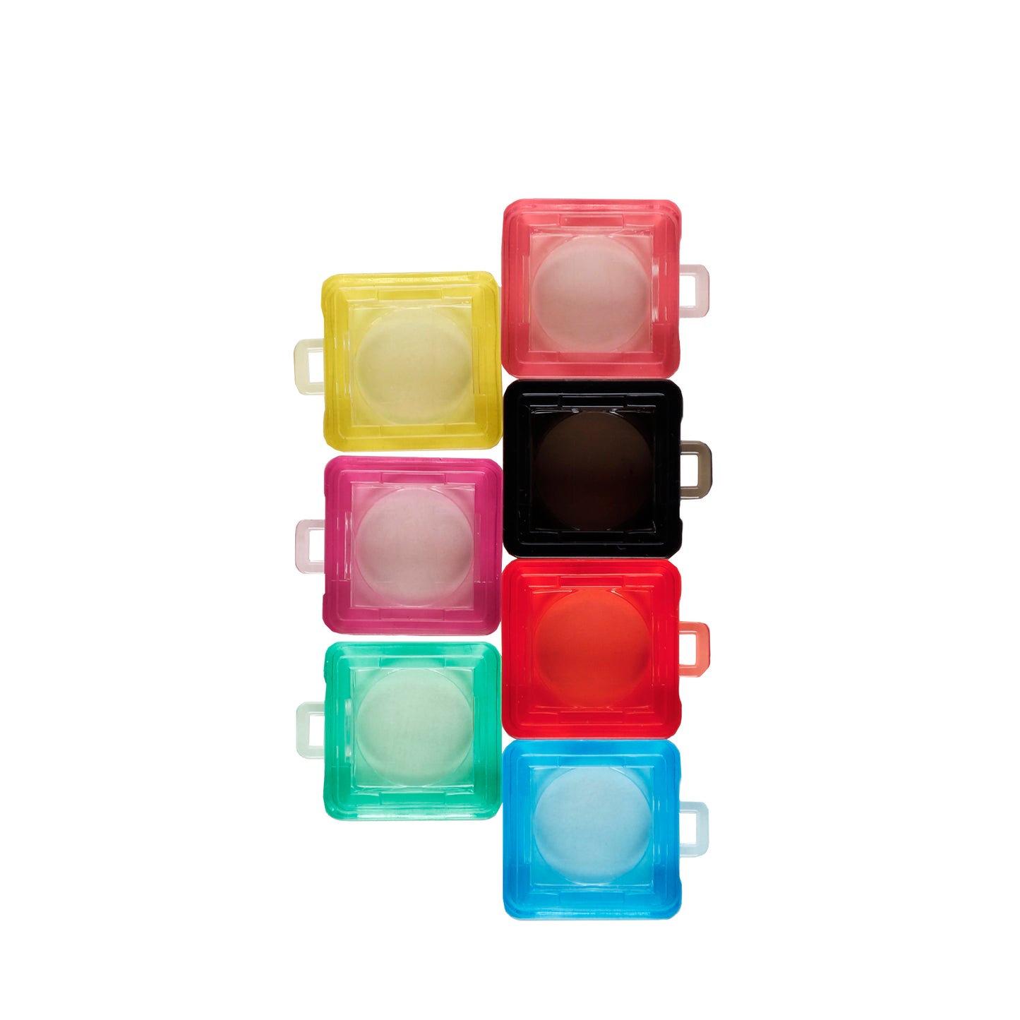 YMDK Mechanical Switch Key Toy Keychain 1U Acrylic Custom Stress Relief Gifts Toys For Keyboard Switches Tester Kit Without LED Light