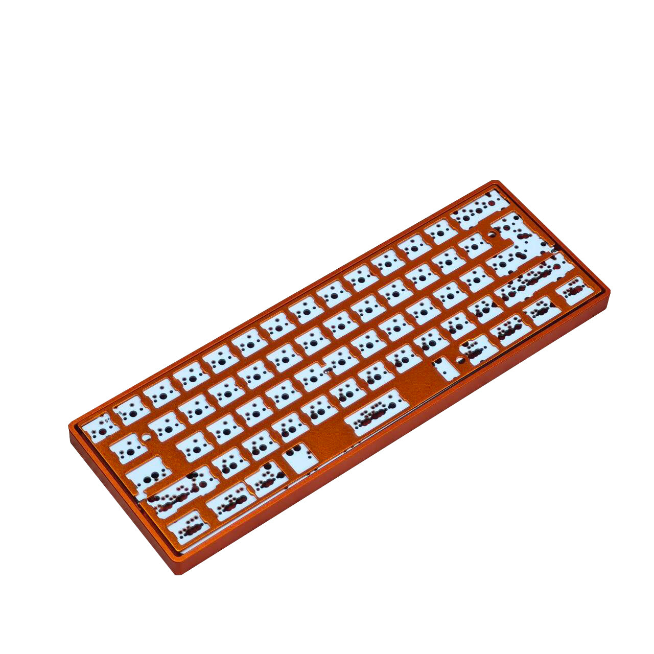 YMDK Customized YMD60XS GH60 DIY Kit Aluminum CNC Case Plate Bluetooth Soldering PCB For 60% ANSI ISO Mechanical Keyboard Kit