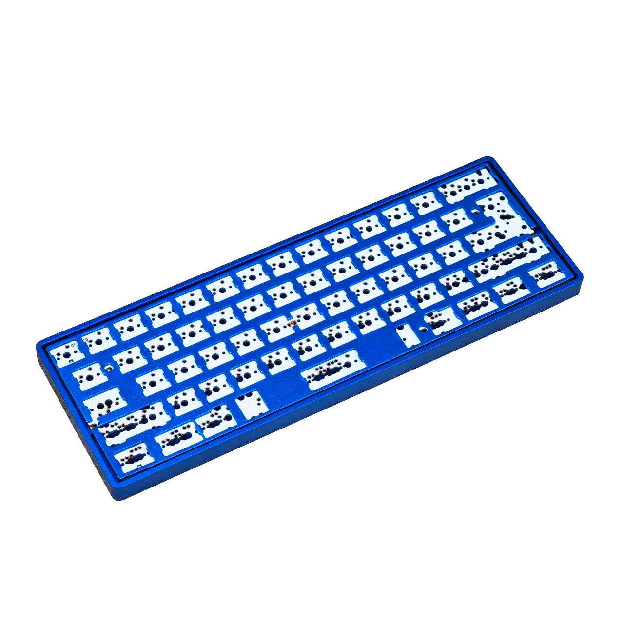 YMDK Customized YMD60XS GH60 DIY Kit Aluminum CNC Case Plate Bluetooth Soldering PCB For 60% ANSI ISO Mechanical Keyboard Kit