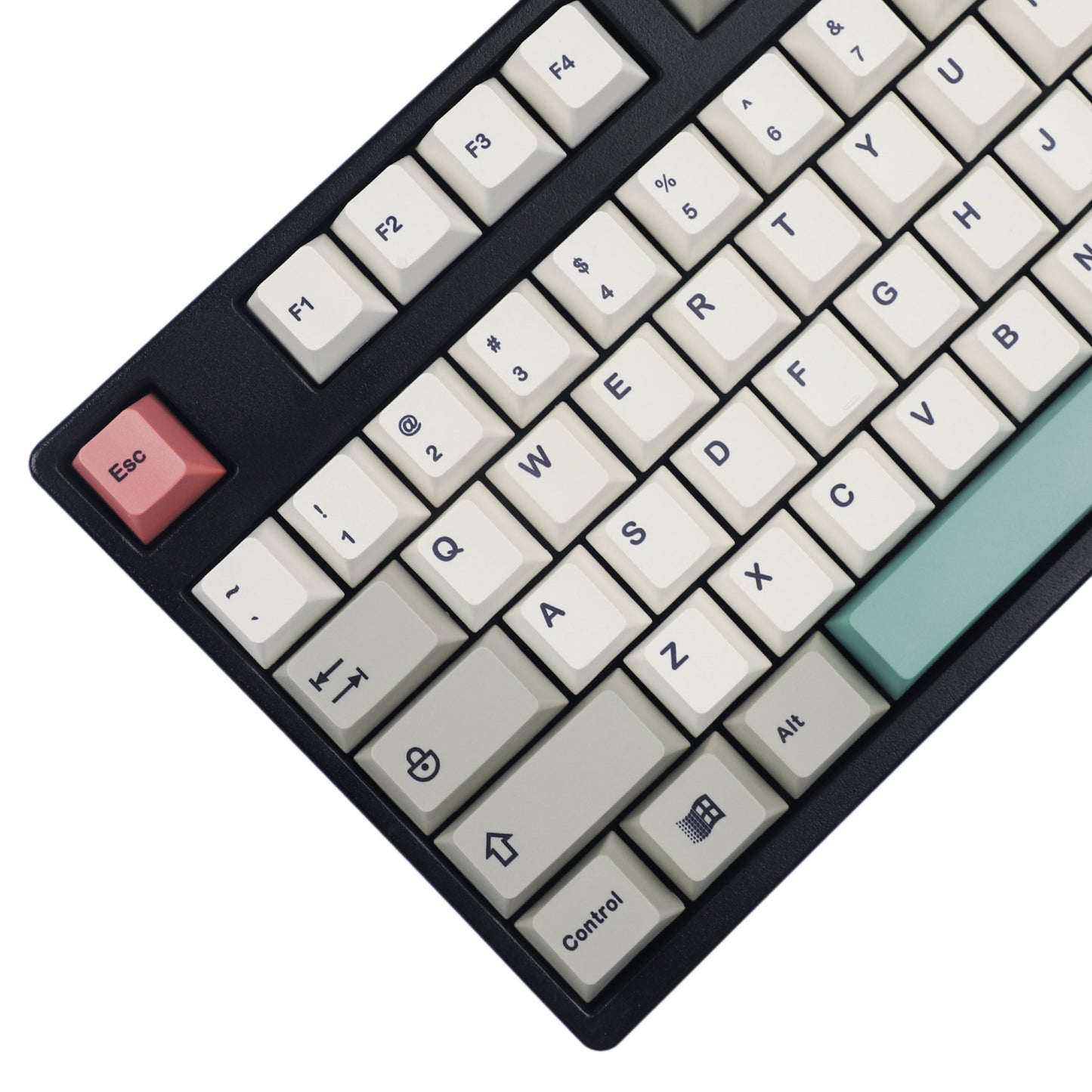 YMDK 9009 134 Keys Keycaps(Dye Sub Cherry Profile/104 TKL 61 84 96 Using)