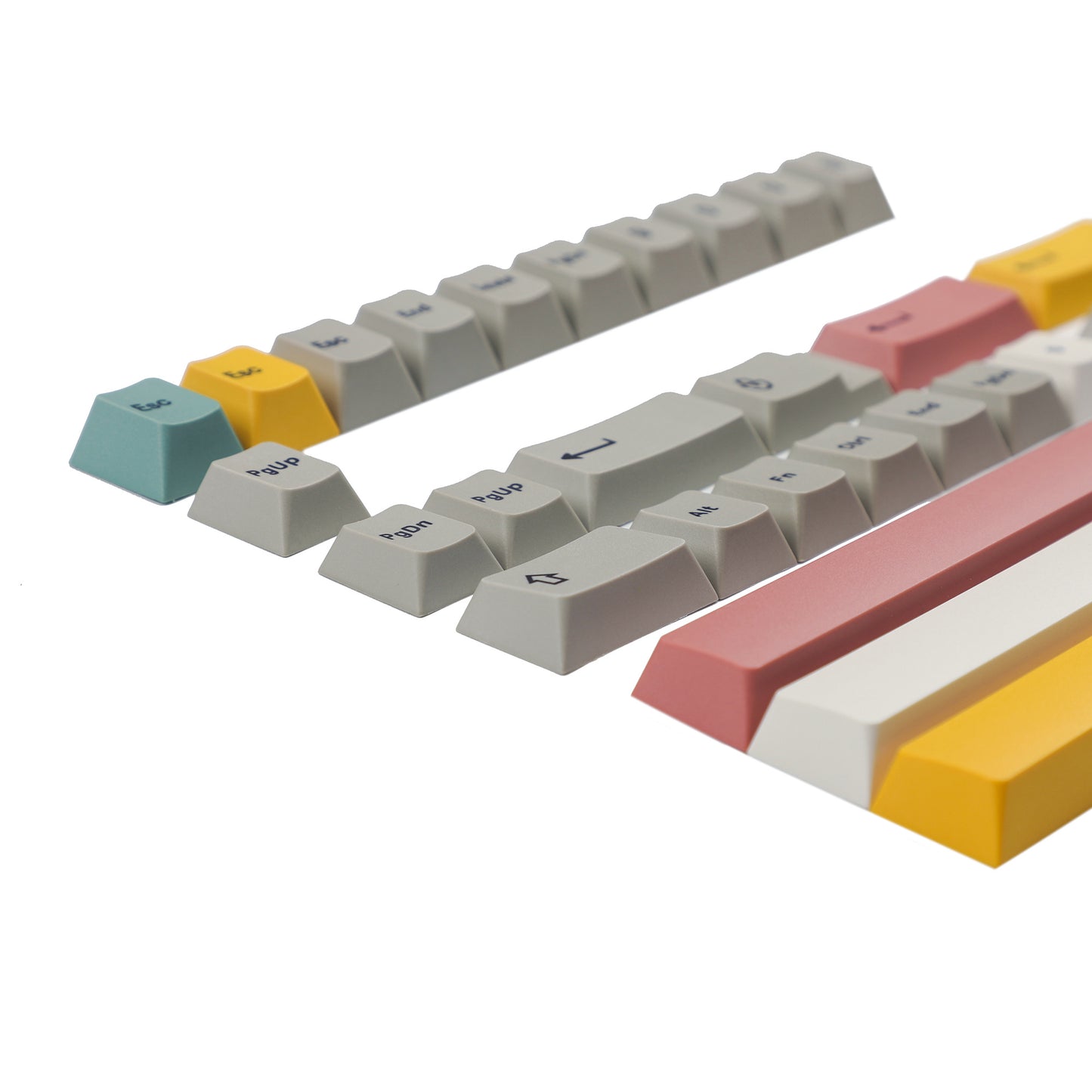 YMDK 9009 134 Keys Keycaps(Dye Sub Cherry Profile/104 TKL 61 84 96 Using)