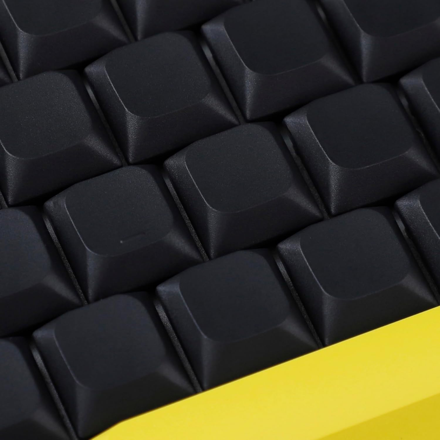 YMDK Ultra-Slim Style Blank Mx Low Profile Dye Sub PBT Keycaps for Mx 61 64 68 75 84 87 96 108 Layout Mechanical Keyboard