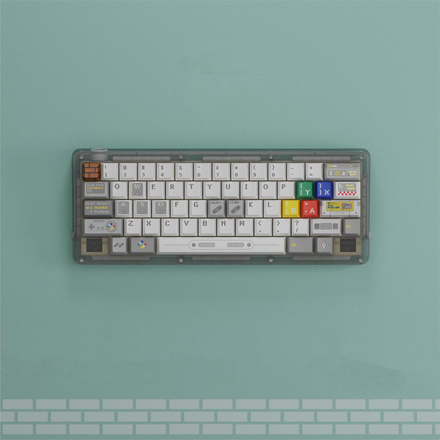 YMDK 150 Keys Garbage Classification Theme Keycap Retro Reminiscence PBT Dye Sub Cherry Profile Keycaps for MX Mechanical Keyboard