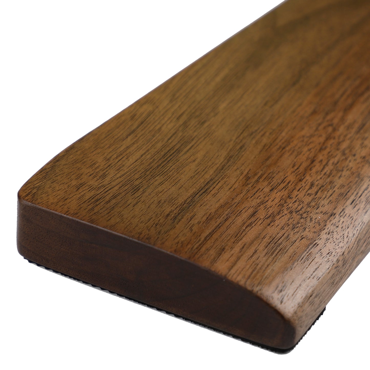 YMDK Wooden Wrist Rest Solid Wood For Keychron Q8(Walnut or beech)