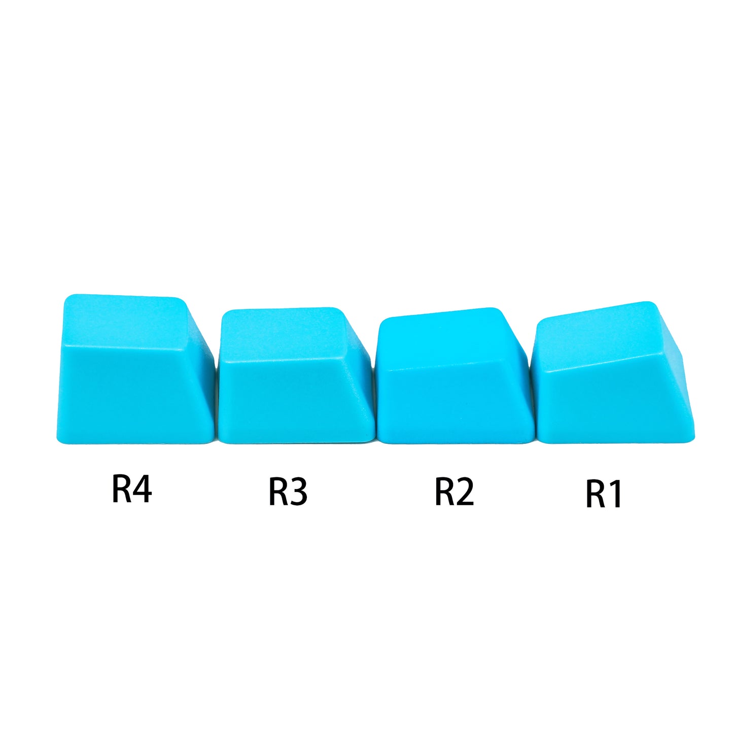 YMDK OEM Profile 1u Keycap(Blank PBT 1.5mm)