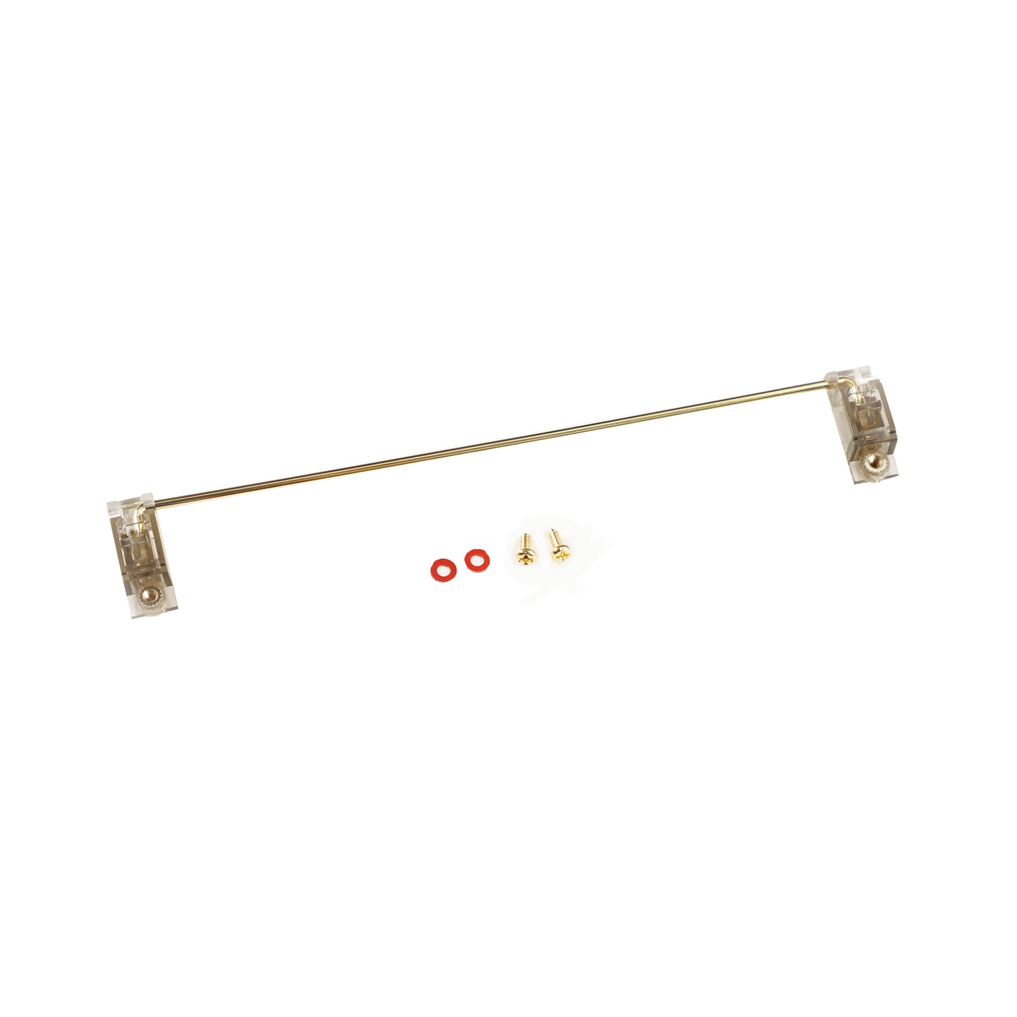 YMDK V3 Smokey PCB Mount Gold Screw in Stabilizers( No Dropping Wire for PCB)