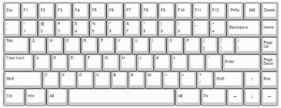 YMD-75% 84 Hotswap V3 PCB+Plate(QMK And Underglow Supported/ANSI ISO YMD-75% 84 Case Using)