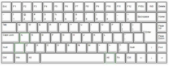 YMD-75% 84 Hotswap V3 PCB+Plate(QMK And Underglow Supported/ANSI ISO YMD-75% 84 Case Using)