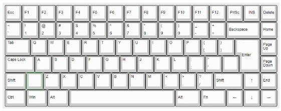 YMD-75% 84 Hotswap V3 PCB+Plate(QMK And Underglow Supported/ANSI ISO YMD-75% 84 Case Using)