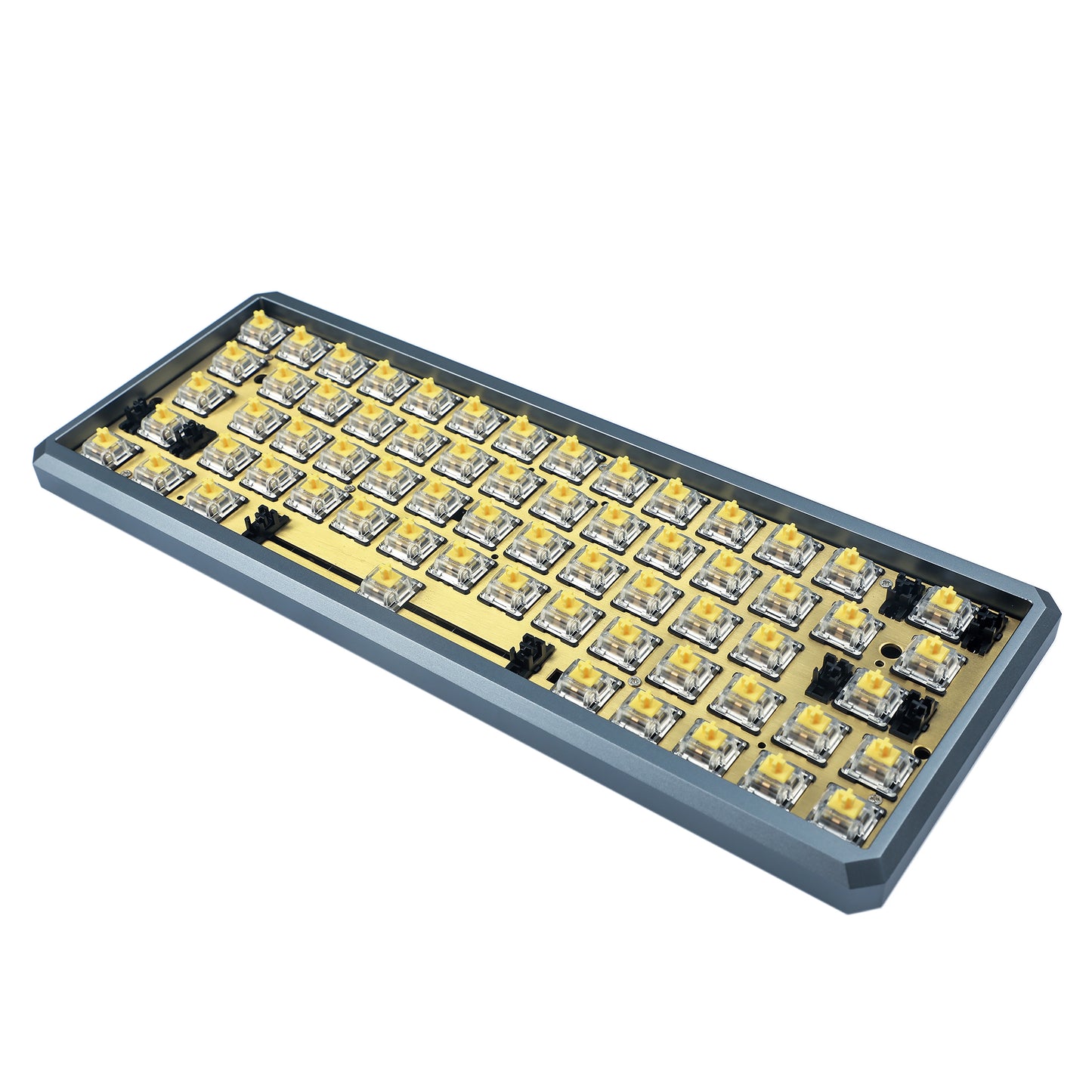 GK64 Diamond Aluminum Case Kit(RGB Hotswap PCB/Bluetooth Or Wired Programmable)