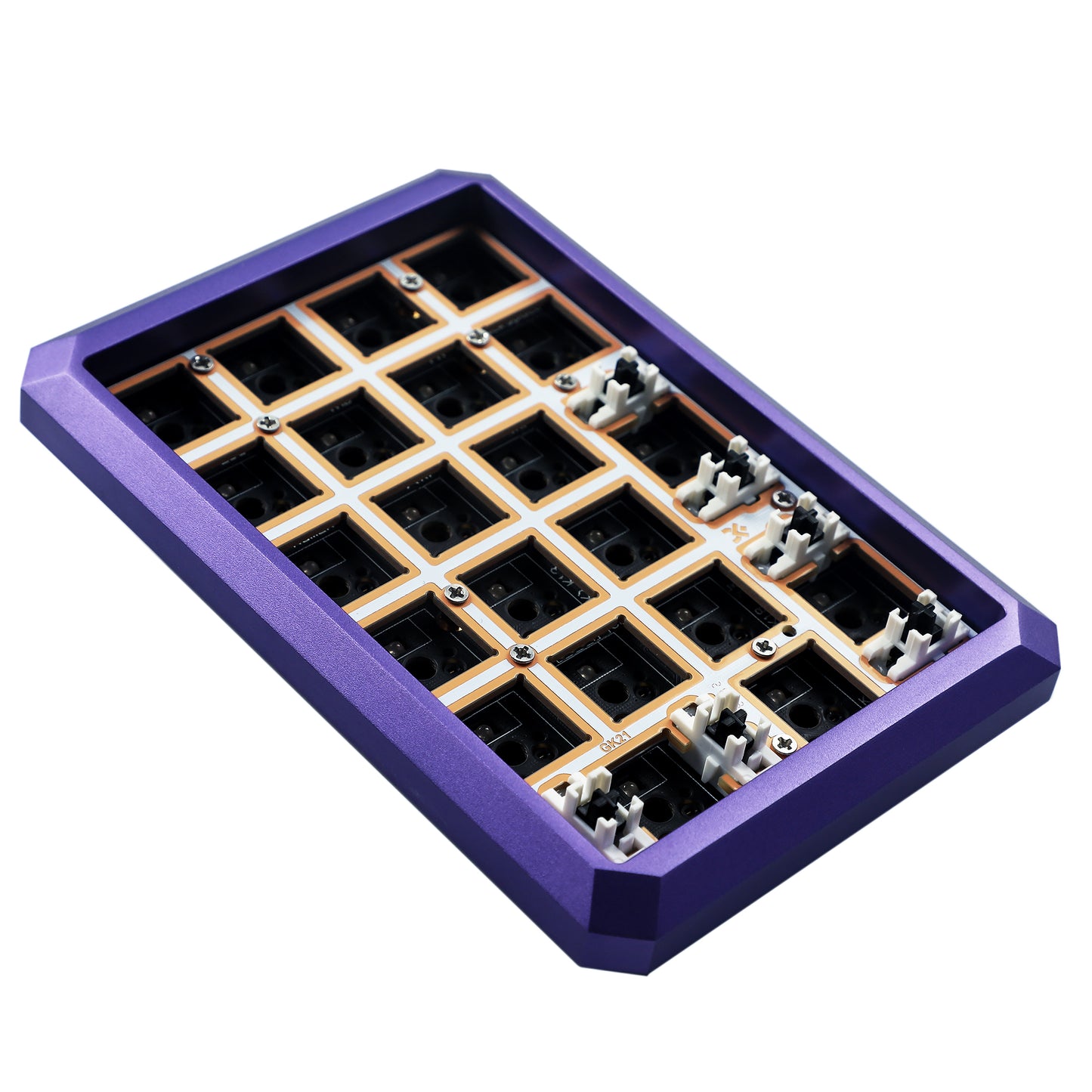 GK21S Aluminum Case Kit(RGB Hot Swap PCB With Independent Driver/Wired And Bluetooth)