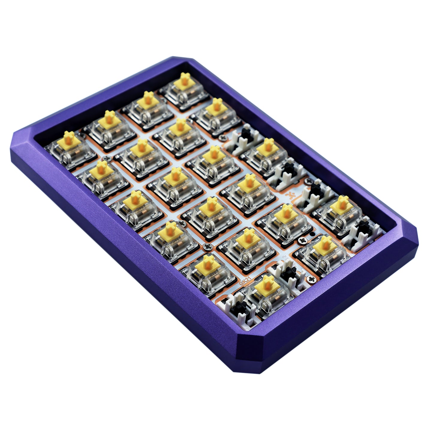 GK21S Aluminum Case Kit(RGB Hot Swap PCB With Independent Driver/Wired And Bluetooth)