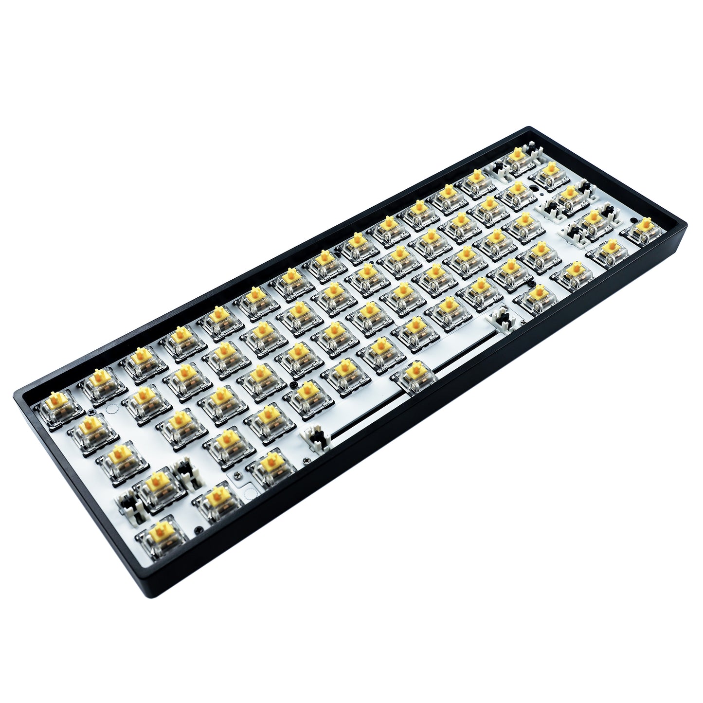 GK61 Plastic Case Kit(RGB Hotswap PCB/Bluetooth Or Wired Programmable)