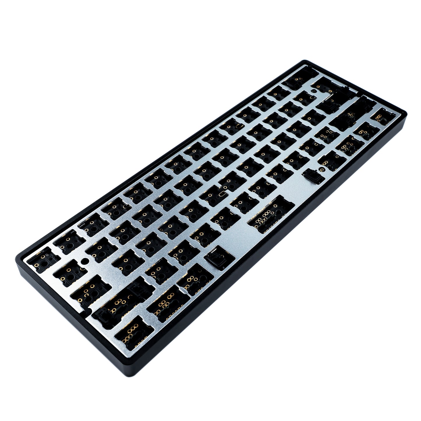 YMD-60% GH60 Light Aluminum Case Kit(QMK Soldering Supported/ANSI ISO Multi-Layout Supported)