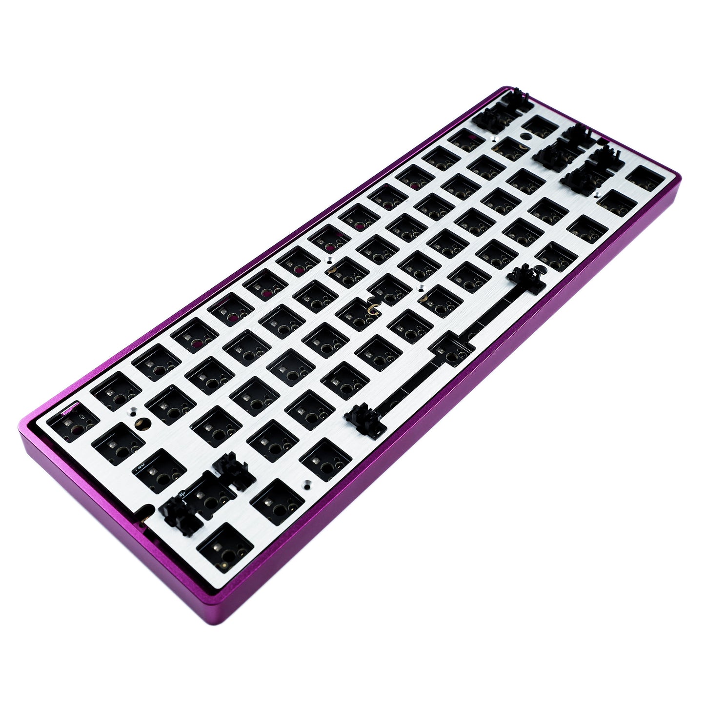 GK61 Light Aluminum Case Kit(RGB Hotswap PCB/Bluetooth Or Wired Programmable)