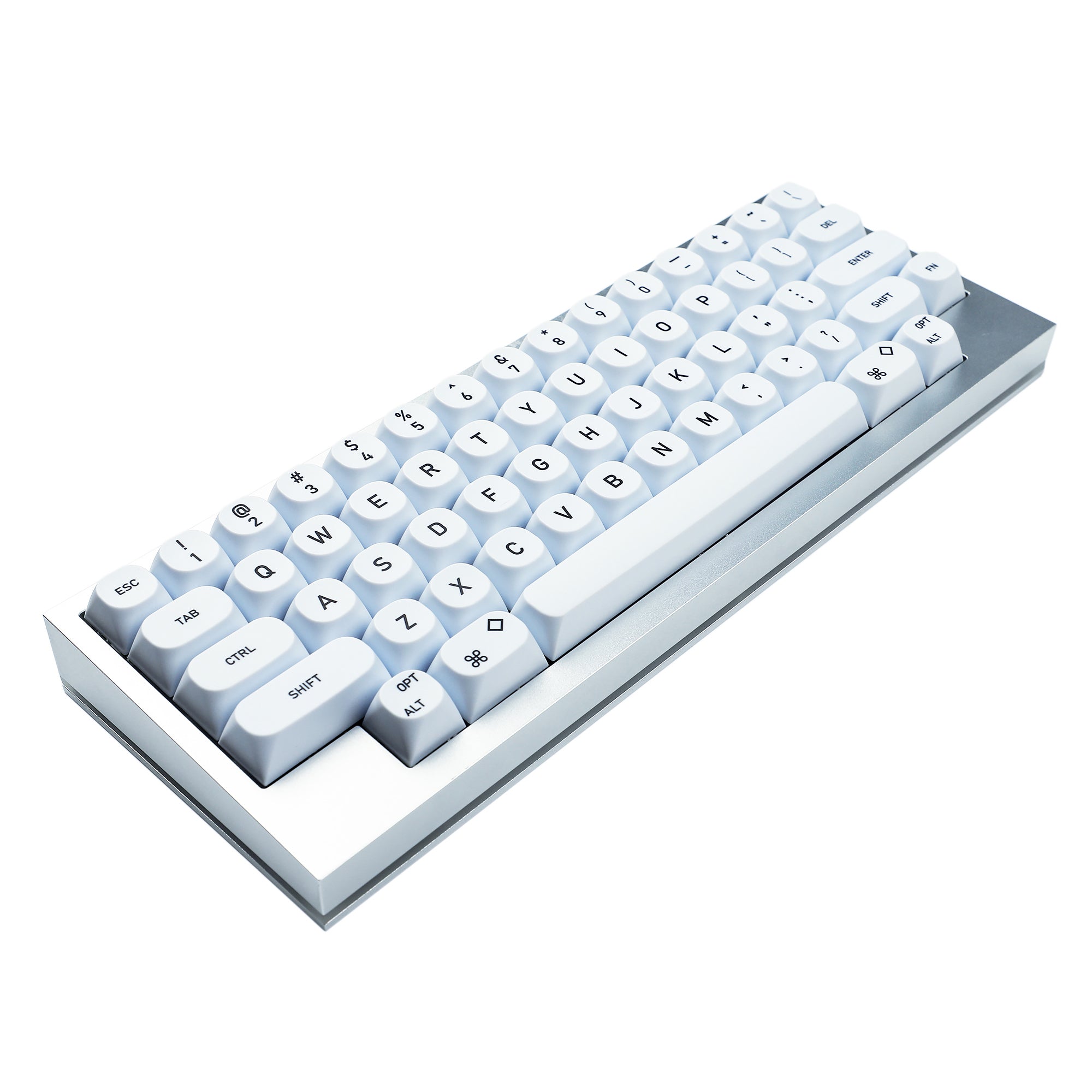 YMD-HHKB Pro Aluminum And Acrylic Layer Kit(QMK Soldering Or