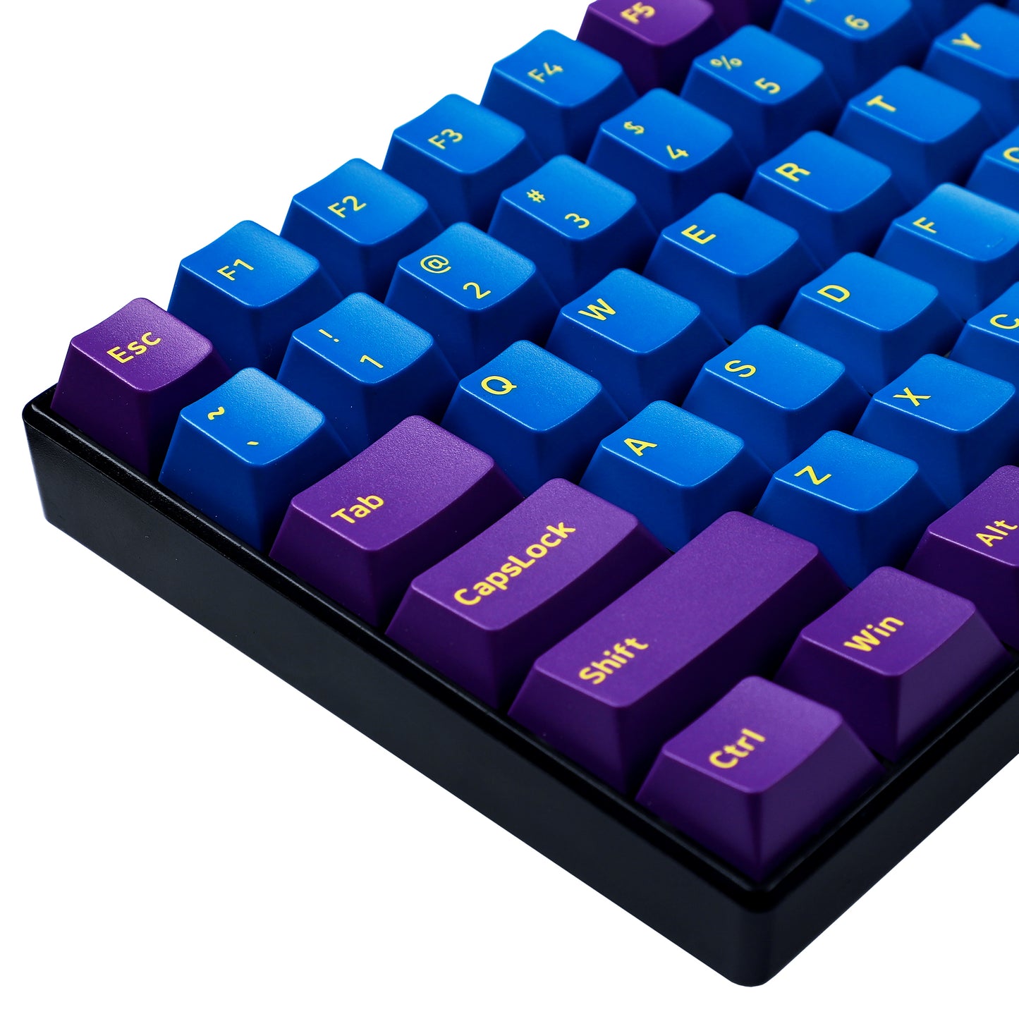 165 Iris Keycaps(Cherry Profile Double Shot Non Shine Through)