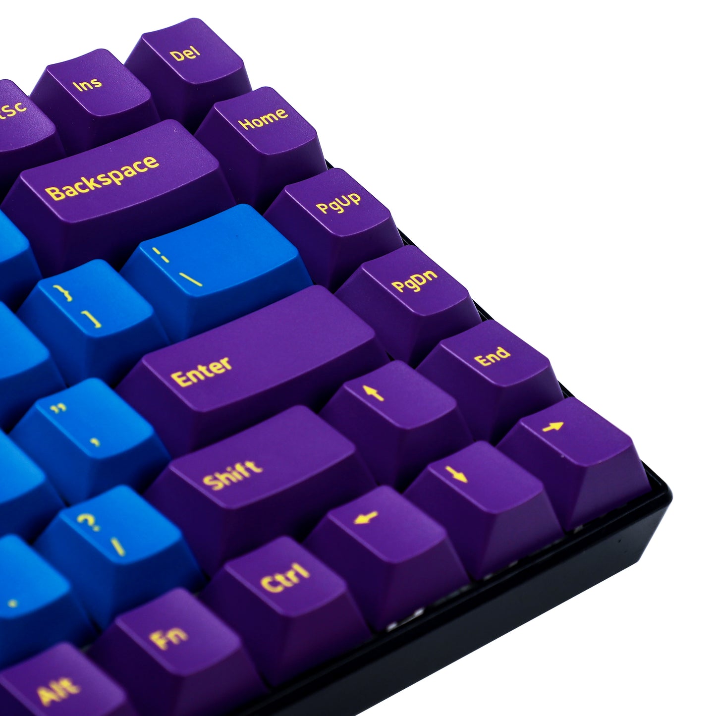 165 Iris Keycaps(Cherry Profile Double Shot Non Shine Through)