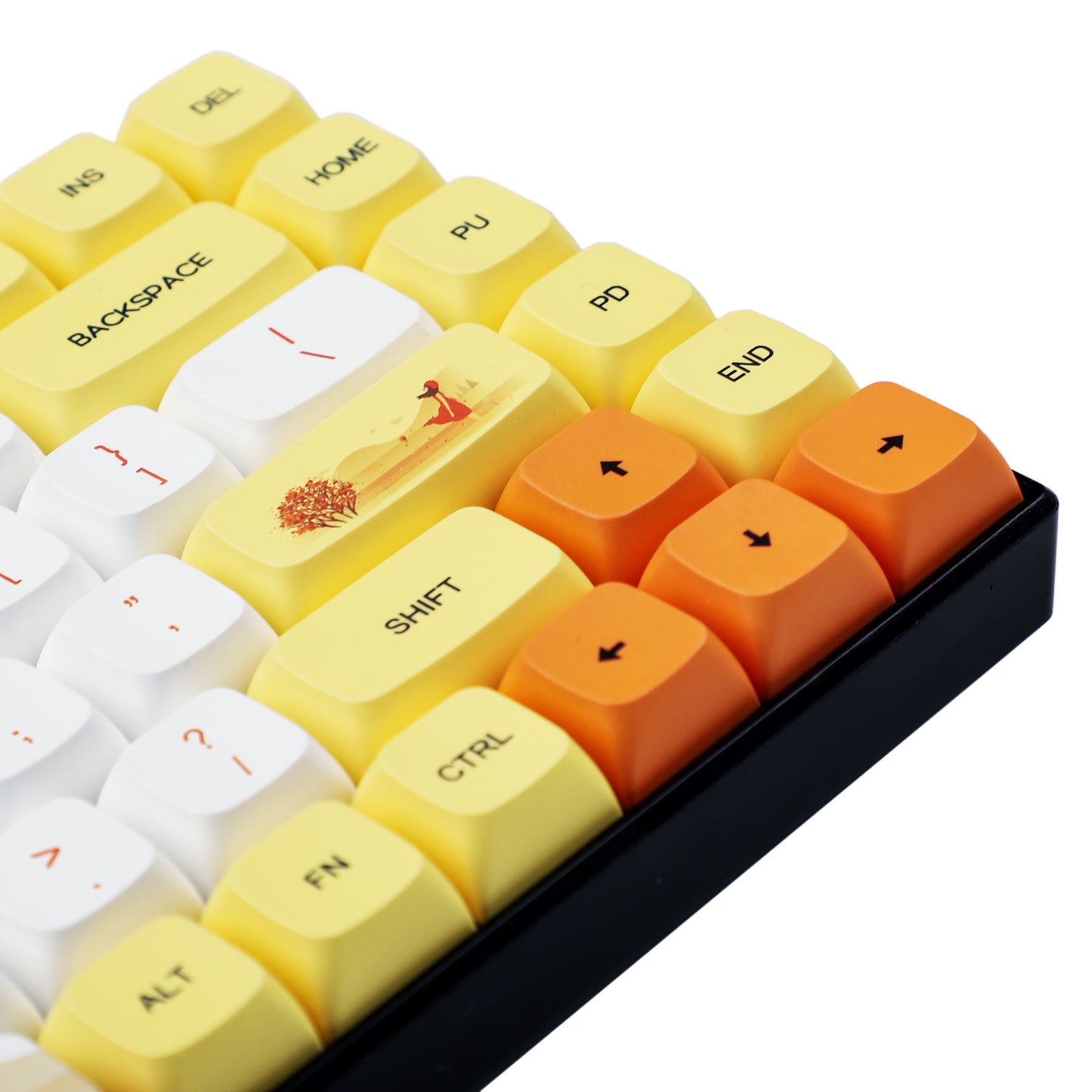 129 Autumn Keycaps(Dye Sub ZDA Profile/104 87 61 Melody 96 KBD75 ID80 GK64 Tada68 Using)