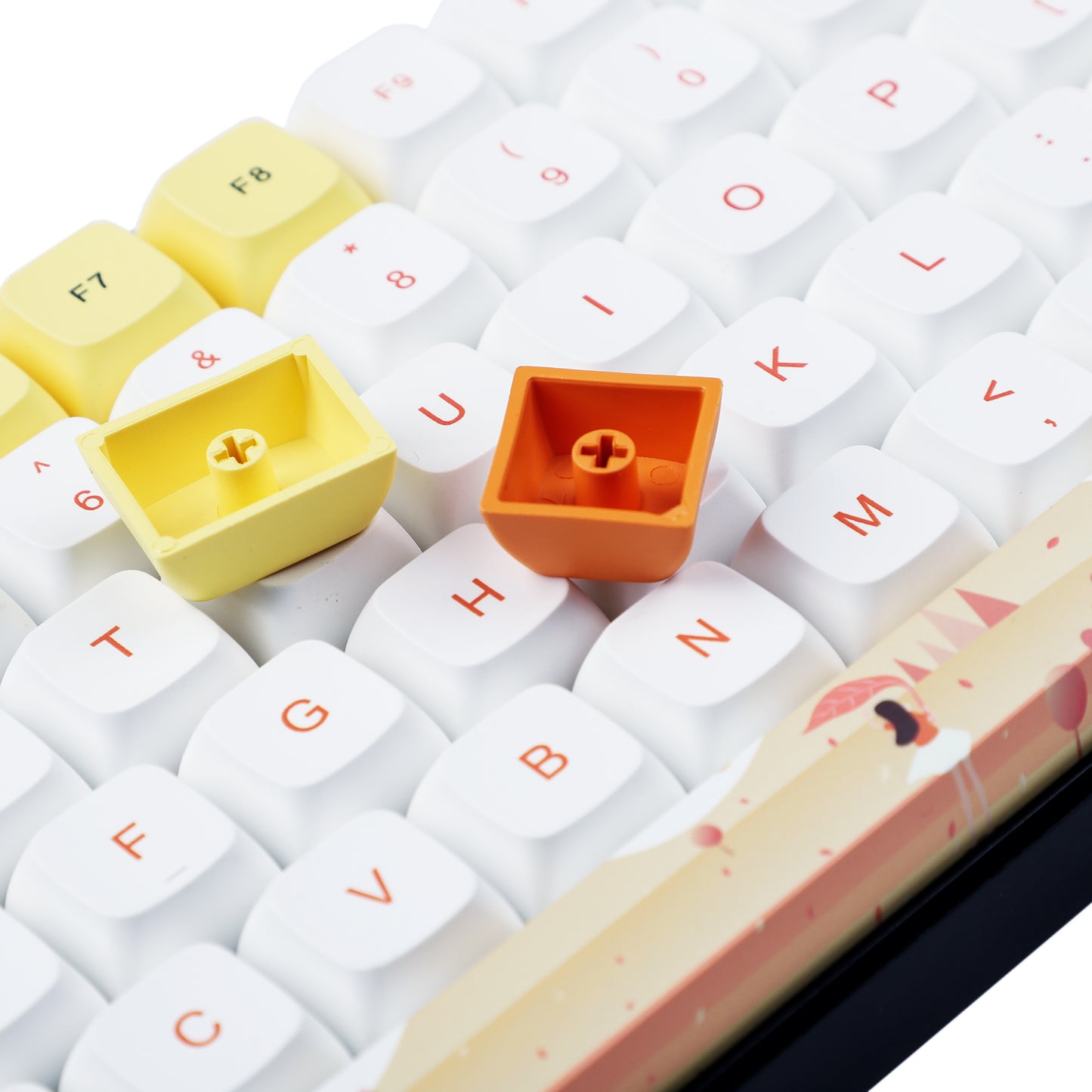 129 Autumn Keycaps(Dye Sub ZDA Profile/104 87 61 Melody 96 KBD75 ID80 GK64 Tada68 Using)