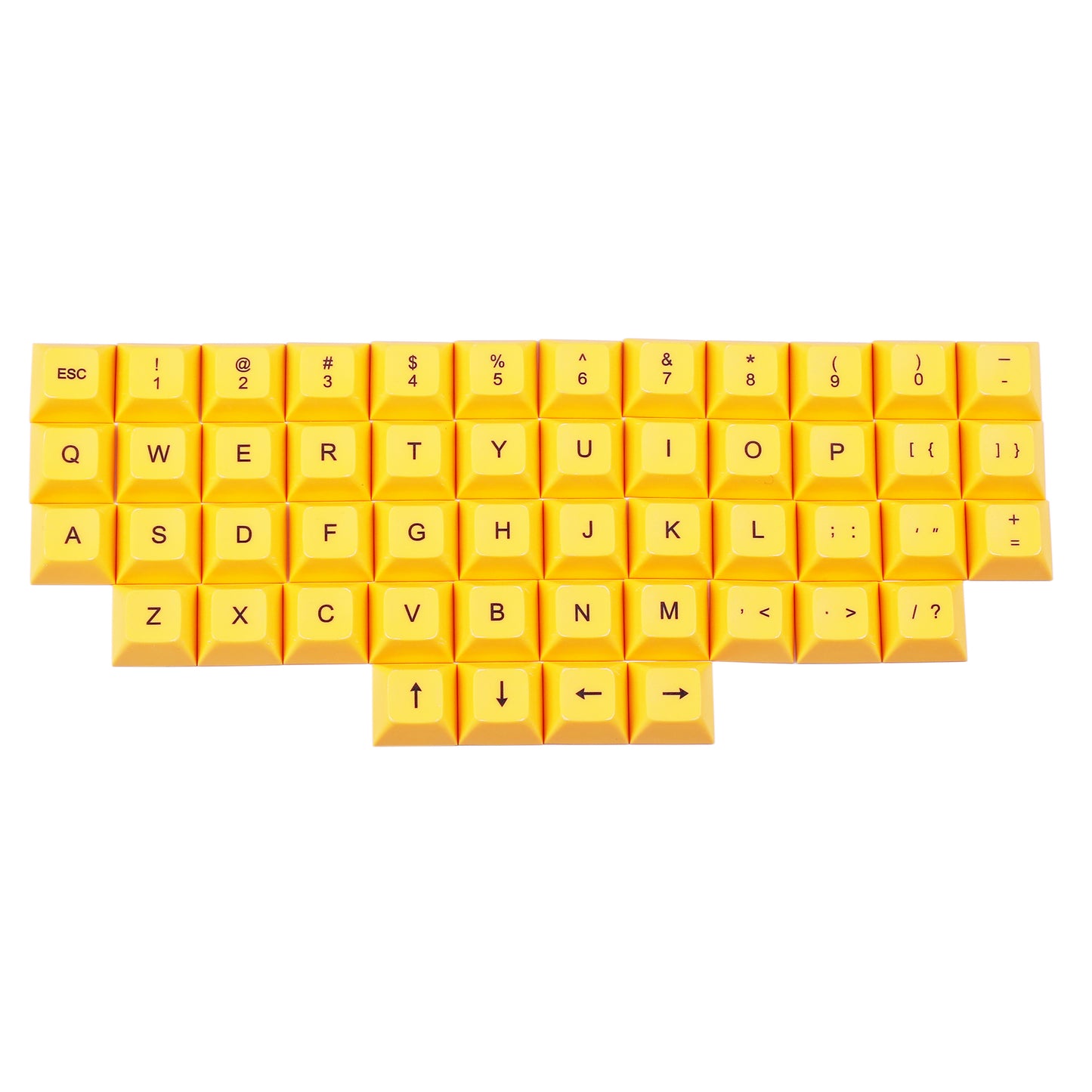 DSA 48 Keycaps(PBT 1.4mm Thickness/Planck Filco Ergodox Using)