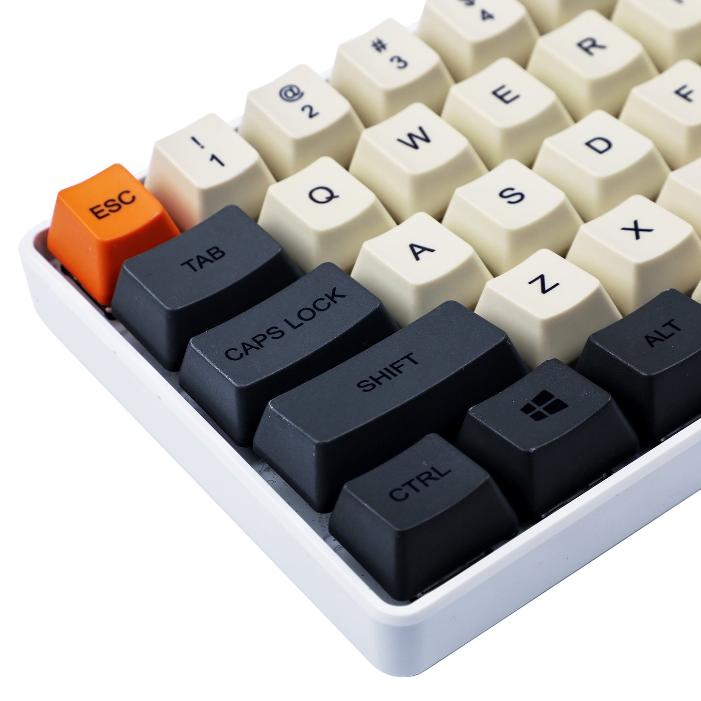 Carbon OEM Profile MAC 113 Keycaps(Dye Sub PBT 1.5mm Thickness)