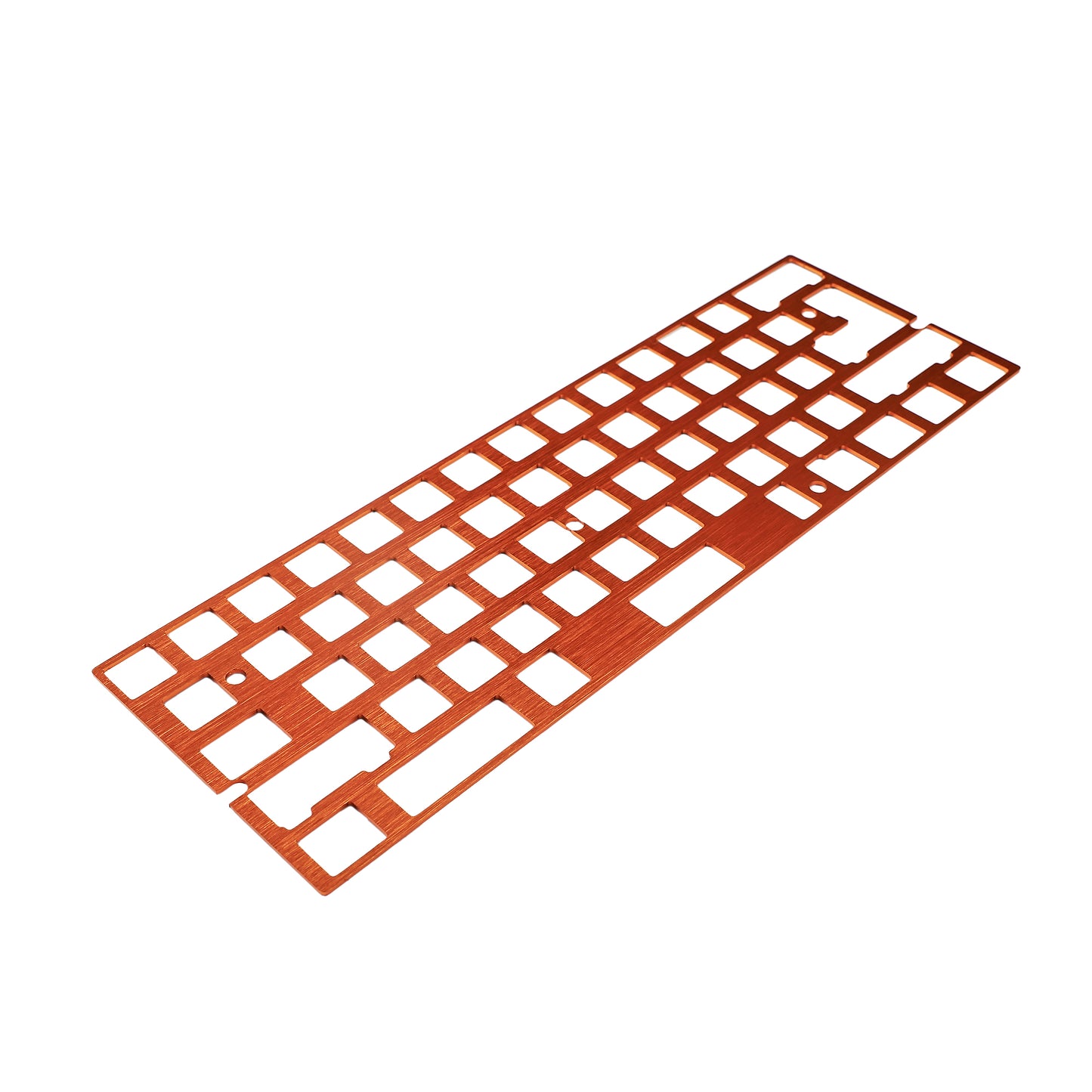 GH60 60% Universal Brush Aluminum Positioning Plate(ANSI ISO Supported/Multi-layout Supported)