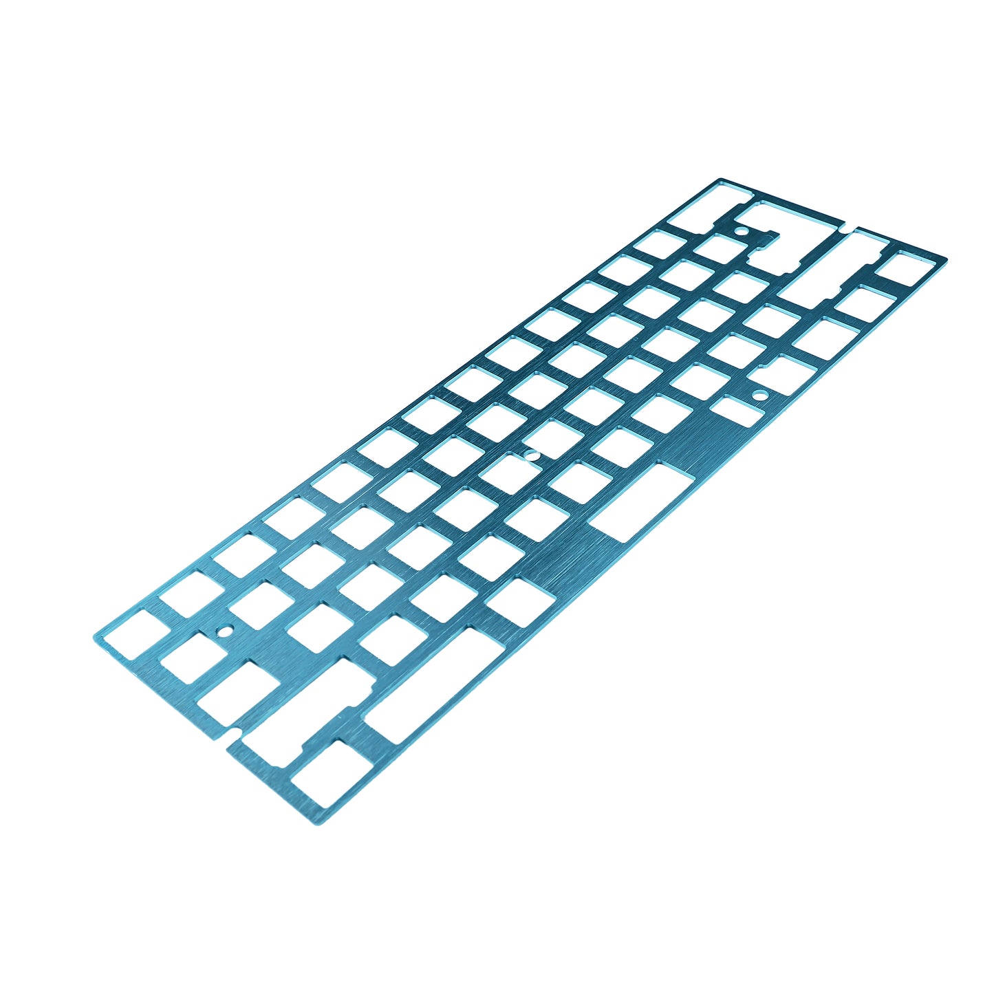 GH60 60% Universal Brush Aluminum Positioning Plate(ANSI ISO Supported/Multi-layout Supported)