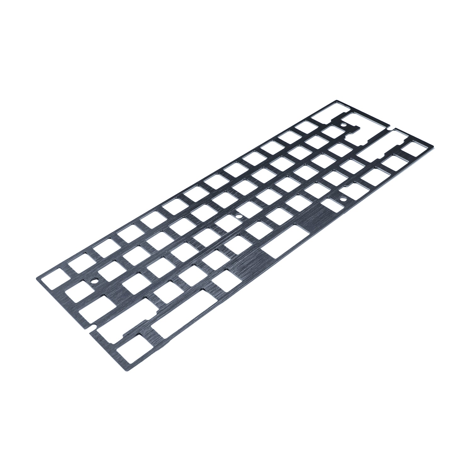 GH60 60% Universal Brush Aluminum Positioning Plate(ANSI ISO Supported/Multi-layout Supported)