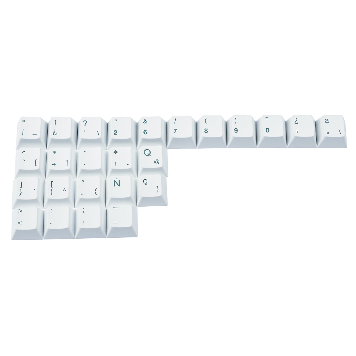 YMDK Botanical 144 Keycaps (Dye Sub Cherry Profile De French Italian Spain UK ISO)