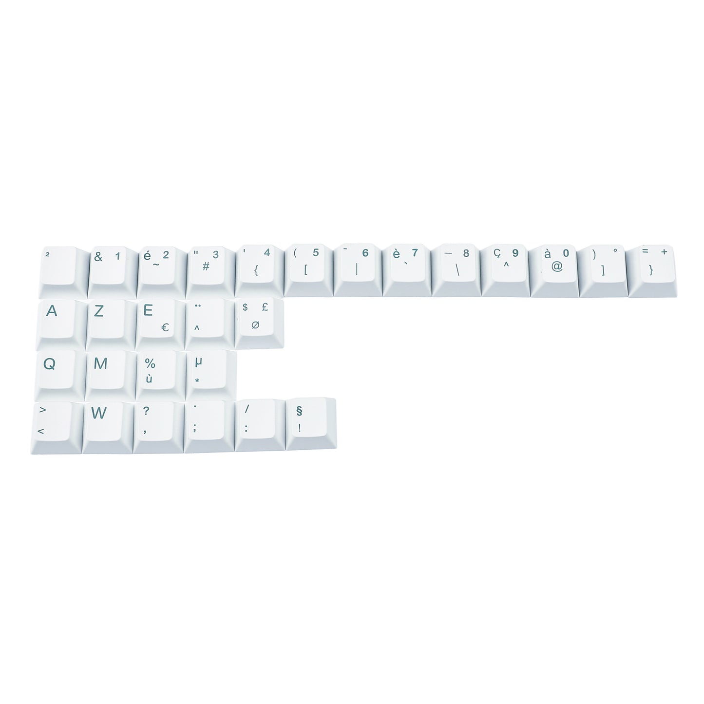 YMDK Botanical 144 Keycaps (Dye Sub Cherry Profile De French Italian Spain UK ISO)