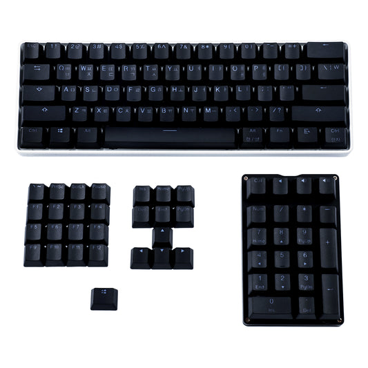 Korean Backlit 108 Keycaps(OEM Profile Double Shot PBT/108 TKL 61 Using)